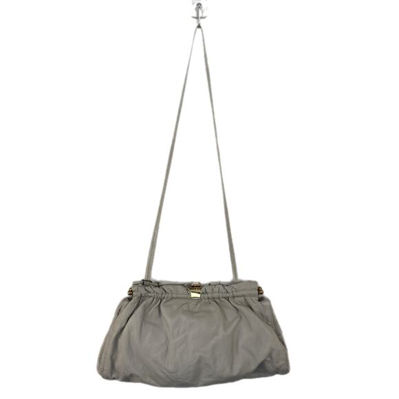 Vintage Letisse Gray Shoulder Strap Pouch Purse - Picture 4 of 11